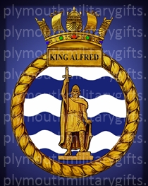 HMS King Alfred Magnet